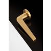 Valli David Chipperfield Lever on Round Rosette - Satin Brass PVD