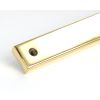 Polished Brass Brompton Slimline Lever Espag. Latch Set