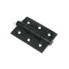 Black 3" Ball Bearing Butt Hinge (Pair) ss