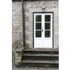 Black Smooth Lever Latch Set