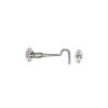 Zoo Hardware Cabin Hook - 100mm - Satin Stainless