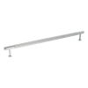Millhouse Brass Battersea Linear T-Bar Cabinet Pull Handle 320mm - Polished Chrome