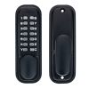 Eclipse 70256 - ED20 Easy Code Change Push Button Digital Lock - Matt Black