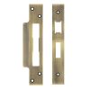Zoo Hardware Spare Acc Pk for UK Sash Locks - *BLANK* - contains Forend, Strike and Fixing Screws - Bronze