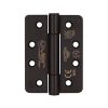 Zoo Hardware Grade 14 concealed knuckle hinge SS201 - Radius - Powder Coat Black