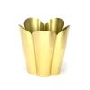 Smooth Brass Flora Pot - Large
