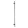 Matt Black SS (316) 1.2m Offset T Bar Handle Secret Fix 32mm Ø