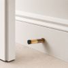 Opal Knurlmond Door Stop Aged Brass