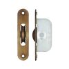 Zoo Hardware Brass Ball Bearing Pulleys - 1 3/4" Radius Forend - Bronze