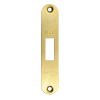 Zoo Hardware Radius Forend, Strike and Escutcheon Pack t/s ZFB02 Fire Brigade Lock - Polished Brass