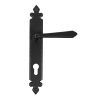 Black Cromwell Lever Espag. Lock Set