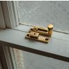 Aged Brass Brompton Quadrant Fastener - Narrow
