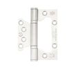 Zoo Hardware Grade 11 flush / interleaf hinge pair - Satin Stainless
