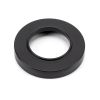 Matt Black Hammered Newbury Lever on Rose Set (Plain) - Unsprung