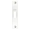 Zoo Hardware Square Forend, Strike and Escutcheon Pack t/s ZFB02 Fire Brigade Lock - Polished Stainless