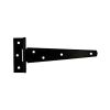 Iron Tee Hinge  - Standard 6" - 150mm Black