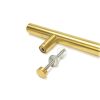 Aged Brass (316) 1.2m T Bar Handle Bolt Fix 32mm Ø