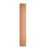 Zoo Hardware Finger Plate - Blank (Rounded Corner) 75mm x 475mm - Rosso - PVD Bronze