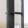 Millhouse Brass Cartwright Lever Door Handle on Concealed Round Rose - Satin Nickel (Pair)