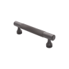 Knurled Bar Handles Large Gunmetal Grey