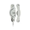Jedo Narrow Fitch Fasteners 65mm Polished Chrome - By Frelan Hardware - JV89NPC