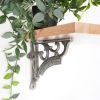 Covent Garden Shelf Bracket Pewter (Sold in Pairs)