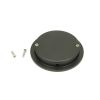 Aged Bronze 75mm Plain Round Pull