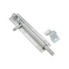 Iron Barrel Bolt - Straight 6" Zinc