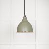 White Gloss Brindley Pendant in Tump