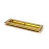 Polished Brass 175mm Art Deco Rectangular Pull