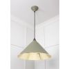 Smooth Brass Hockley Pendant in Tump