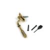 Aged Brass Reeded Espag - LH