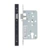 Zoo Hardware 2 Piece - DIN night latch - 72mm c/c - backset 55mm - Black
