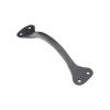 Hammered Pull Handle Medium Matt Black