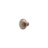 Hammered Mushroom 38mm Cupboard Knob Antique