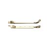 Zoo Hardware Bulb End Casement Stay - Polished Brass