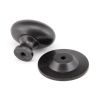 Aged Bronze Oval Cabinet Knob 40mm