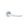 Senza Lever Door Handle Satin Chrome
