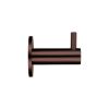 Zoo Hardware Wall Mounted Hook w/ Rose - Bronze