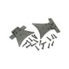 Pewter 3¼" Half Butterfly Hinge (pair)