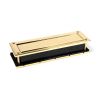 Polished Brass Traditional Letterbox