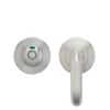 Zoo Hardware Disabled RTD Turn and HEX Release with indicator on 52mm rose - Satin Stainless