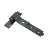 Hook and Band Hinge - Cranked 8" - 200mm Black