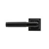 Black Brompton Lever on Rose Set (Square)
