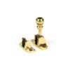 Aged Brass Mushroom Brighton Fastener (Radiused)