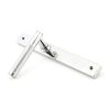 Polished Chrome Brompton Slimline Lever Espag. Latch Set