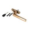 Polished Bronze Art Deco Espag - LH