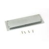 Satin Chrome 175mm Art Deco Rectangular Pull