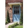 Pewter Cottage Slimline Lever Espag. Lock Set
