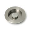 Satin Marine SS (316) 75mm Plain Round Pull - Privacy Set